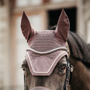 Kentucky Horsewear Bonnet Velvet Parme En Cadence