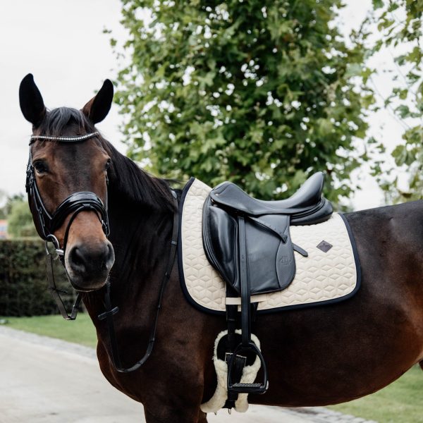 Kentucky Horsewear Tapis Softshell Dressage Beige En Cadence