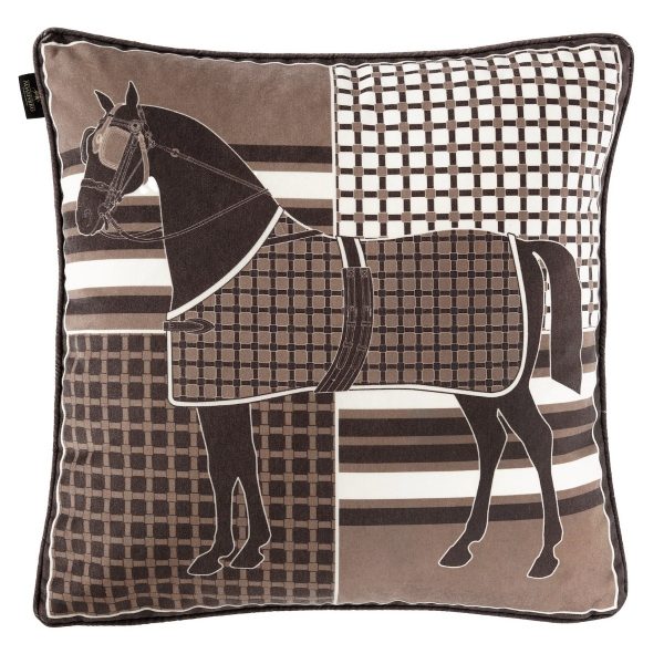 Sellerie En Cadence Montfort l'Amaury Adamsbro Coussin Blanket Horse Marron