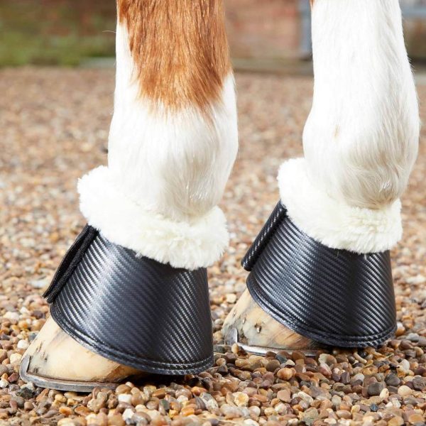Sellerie En Cadence Montfort l'Amaury Premier Equine Carbon Tech Techno Wool Over Reach Boots Black
