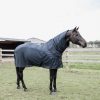 Sellerie En Cadence Montfort l'Amaury Kentucky couverture imperméable anti mouches combo classic cheval bleu marine