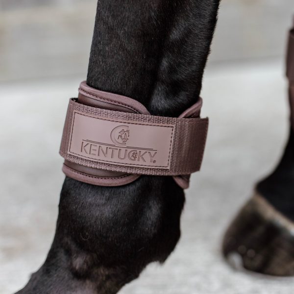 Sellerie En Cadence Montfort l'Amaury Kentucky Horsewear protèges boulets bamboo shield elastic marron